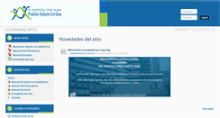 Desktop Screenshot of e-learning.hptu.org.co
